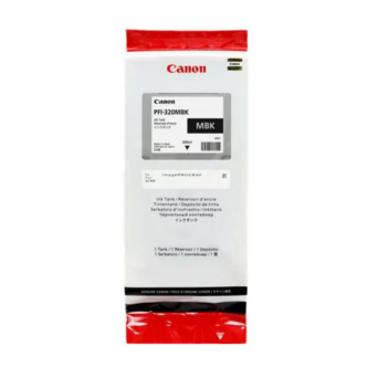 Tusz Canon PFI-320MBK do  imagePROGRAF TM-200/TM205/TM300 | 300 ml | matte black