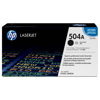 Toner HP 504A do Color LaserJet 3525/3530 | 5 000 str. | black