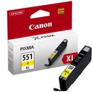 Tusz Canon CLI551YXL do iP-7250, MG-5450/6350 | 11ml | yellow | 6446B001