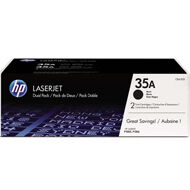 Zestaw dwóch tonerów HP 35A do LaserJet P1005/1006 | 2 x 1 500 str. | black | CB435AD
