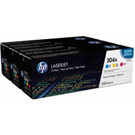 Zestaw trzech tonerów HP 304A do LJ Pro CP2025 ,CM2320 | 3 x 2 800 str. | CMY | CF372AM
