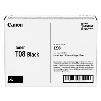 Toner Canon T08 black  i-SENSYS X 1238P Series