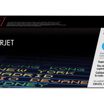 Toner CP1525/CM1415 128A Błękitny (Cyjan) 1.3k CE321A | 884420854517