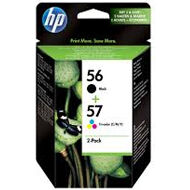 Zestaw dwóch tuszy HP 56 i 57 do Deskjet 450/5150/5550, PSC 1215 | CMY/K | SA342AE
