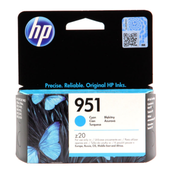 Tusz HP 951 do Officejet Pro 8100/8600 | 535 str. | cyan