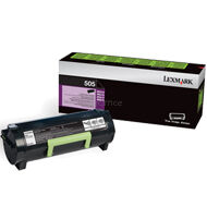 Kaseta z tonerem Lexmark 502 do MS-310/410/610 | zwrotny | 1 500 str. | black | 50F2000