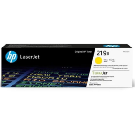 Toner HP 219X do Color LaserJet Pro 3302fdwg/3202dw| yellow | 2 500 str.