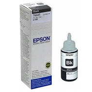 Butelka z tuszem Epson T6641 do L-100/200/210/300/355/550 | 70ml | black | C13T66414A