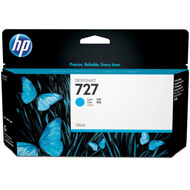 Tusz HP 727 do Designjet T920/1500/2500 | 130ml | cyan | B3P19A