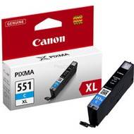 Tusz Canon CLI551CXL do iP-7250, MG-5450/6350 | 11ml | cyan | 6444B001