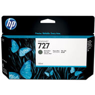 Tusz HP 727 do Designjet T920/1500/2500 | 130ml | matte black | B3P22A