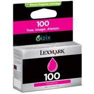 Tusz Lexmark 100 do S-305/405/409, Pro 705/805 | zwrotny | magenta | 14N0901E