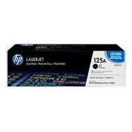 Zestaw dwóch tonerów HP 125A do Color LaserJet CP1215/1312| 2x2 200 str. | black | CB540AD