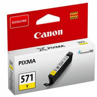 Tusz Canon CLI-571Y do Pixma MG-5750/6850/7750 | 7ml | yellow | 0388C001