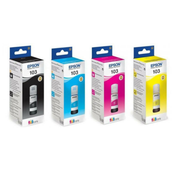 Butelka z tuszem Epson  ET103 do L31xx  PACK CMYK