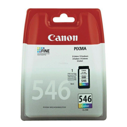 Tusz  Canon  CL546  do Pixma MG-2450/2550 | 180 str.|  CMY