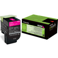 Kaseta z tonerem Lexmark 802M do CX-310/410/510 | zwrotny | 1 000 str. | magenta | 80C20M0