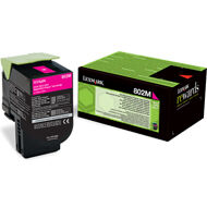 Kaseta z tonerem Lexmark 802M do CX-310/410/510 | zwrotny | 1 000 str. | magenta | 80C20M0