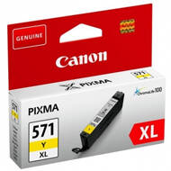 Tusz Canon CLI-571Y XL do Pixma MG-5750/6850/7750 | 11ml | yellow | 0334C001
