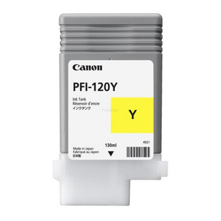 Tusz Canon  PFI-120 Y   | iPF  TM-200/205 | 130ml | yellow