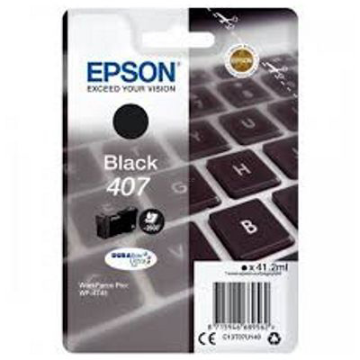 Tusz  Epson 407 do WF-4745DTWF | 41,2 ml | Black