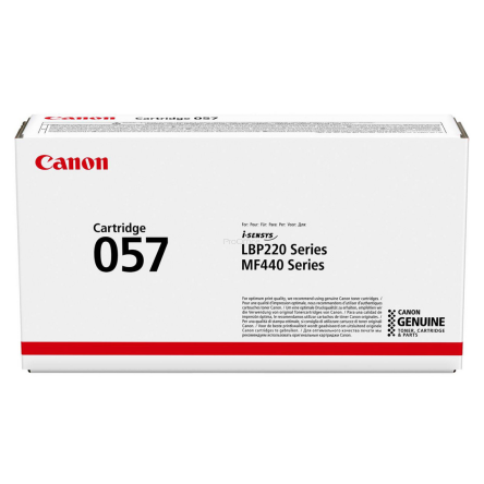 Toner Canon 057BK do i-SENSYS MF443dw/MF445dw/MF446x/MF449x | 3 100 str.| black