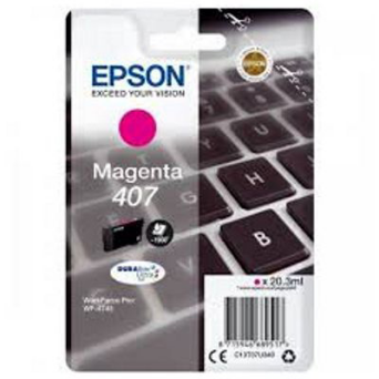 Tusz  Epson 407 do WF-4745DTWF | 20,3 ml | Magenta