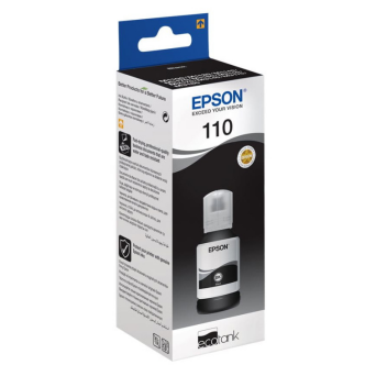 Tusz Epson 110 EcoTank do  M1100/M1120/M1140 | 6000 str | 120 ml | black