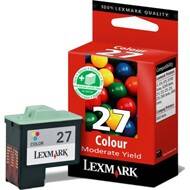 Tusz Lexmark 27 do Z-13/23/33/35, X-75/1270/1250 | CMY | 10NX227E