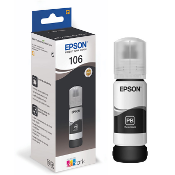 Tusz Epson 106 EcoTank  do L7160/L7180 | 70 ml | black