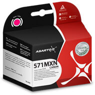 Tusz Asarto do Canon CLI571 MG5750/6850 | Magenta | AS-C571MXN