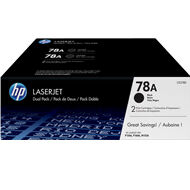 Zestaw dwóch tonerów HP 78A do LaserJet Pro 1566/1606 | 2 x 2 100 str. | black | CE278AD
