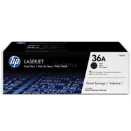 Zestaw dwóch tonerów HP 36A do LaserJet P1505, M1120/1522 | 2x2 000 str. | black | CB436AD