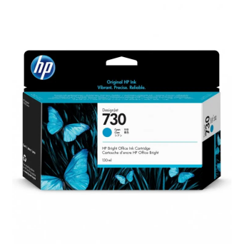 Tusz HP 730 do Designjet T1700 | 130ml | Cyan