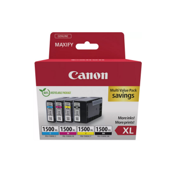 Tusz Canon PGI-1500 XL CMYK | 4260 str.