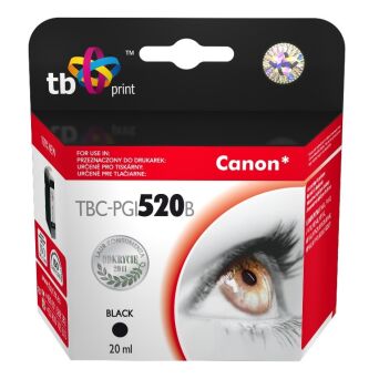 Tusz do Canon PGI520 TBC-PGI520B BK 100% nowy | 5901500500692
