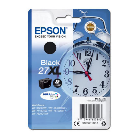 Tusz Epson T2711 XL do  WF-3620DWF | 17.7ml | black