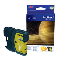 Tusz Brother do DCP395CN/585CW/6690CW715W | 325 str. | yellow | LC1100Y