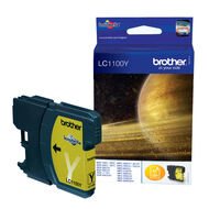 Tusz Brother do DCP395CN/585CW/6690CW715W | 325 str. | yellow | LC1100Y