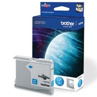 Tusz Brother do DCP135/150/MFC235/C260 | 300 str. | cyan | LC970C