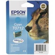Tusz Epson T0712 do D-78/92/120, DX4000/4050/5000/5050 | 5,5ml | cyan | C13T07124011