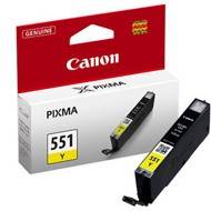 Tusz Canon CLI551Y do iP-7250, MG-5450/6350 | 7ml | yellow | 6511B001