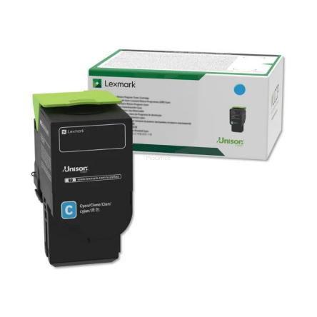 Toner Lexmark do CS421/521/622/522/625 | 1 000 str. | cyan
