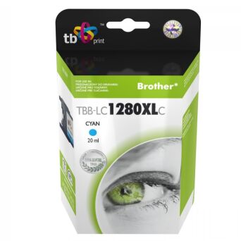 Tusz do Brother LC1280XL TBB-LC1280XLC CY | 5901500501590