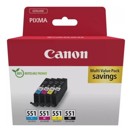 Tusz Canon CLI-551 CMYK |  7ml