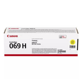 Toner Canon CRG069HY,  CRG-069HY do i-SENSYS MF752/754Cdw | 5 500 str. | yellow