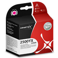Tusz Asarto do Canon PGI-2500XLY | MAXIFY iB450/MB5050/MB5350 | 1520str | yellow | AS-C2500YXN